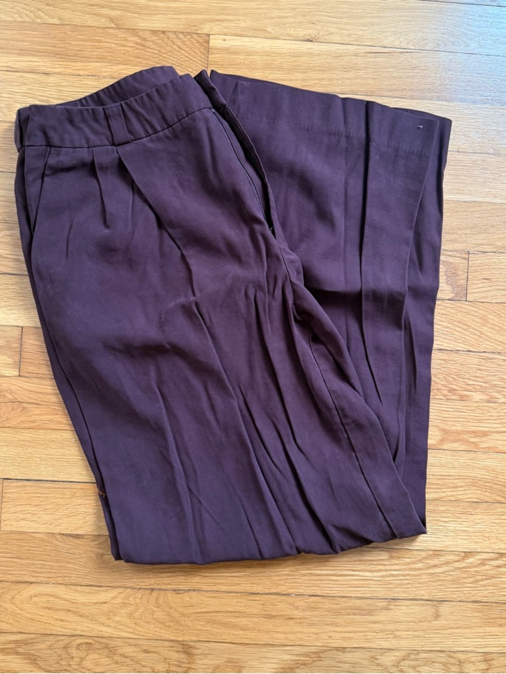 a new day women’s Pleated Dress Pants - Deep Plum